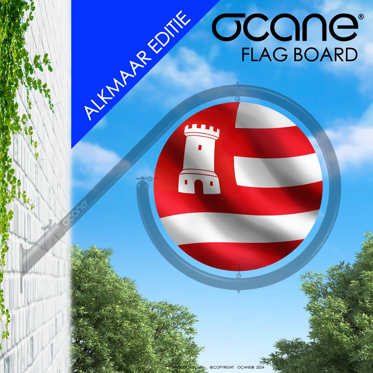 OCANE-FLAG BOARD ALKMAAR